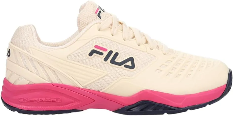 Fila Womens Axilus 2 Energized Tennis Sneakers Shoes - Off White - Size 10 M