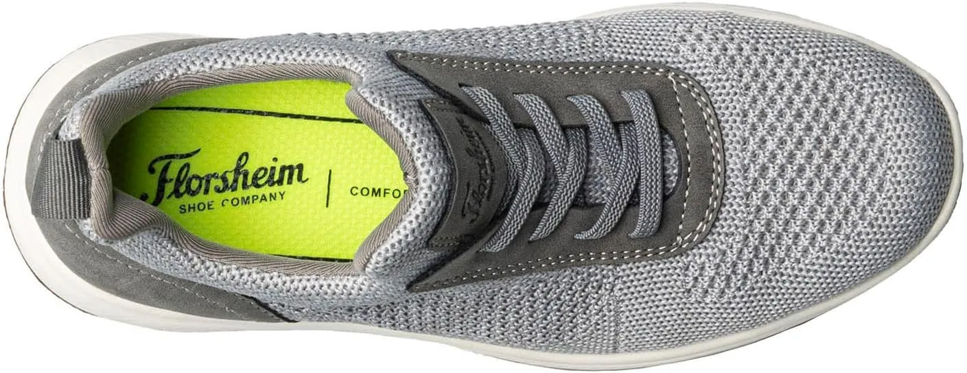 Florsheim Boy's Satellite Knit Elastic Lace Slip-on Jr. (Toddler/Little Big Kid) Sneaker