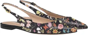 FOWT Simple Closed Pointed Toe Slingback Buckle Strap Womens Flats Comfort Casual Daily Mules Shoes Ladies Slip on Sandals for Dressy Driving Commuting Travel, US Size 4-16 M
