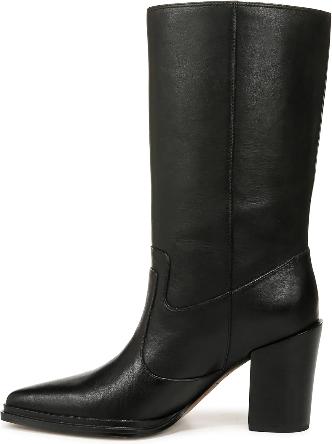 Franco Sarto Womens Jaxon Mid Calf Heeled Boot
