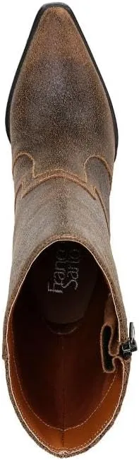 Franco Sarto Womens Jaxon Mid Calf Heeled Boot