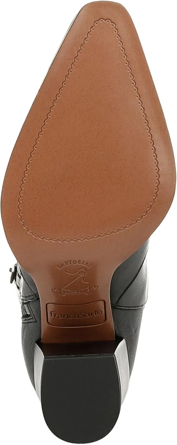 Franco Sarto Womens Jaxon Mid Calf Heeled Boot