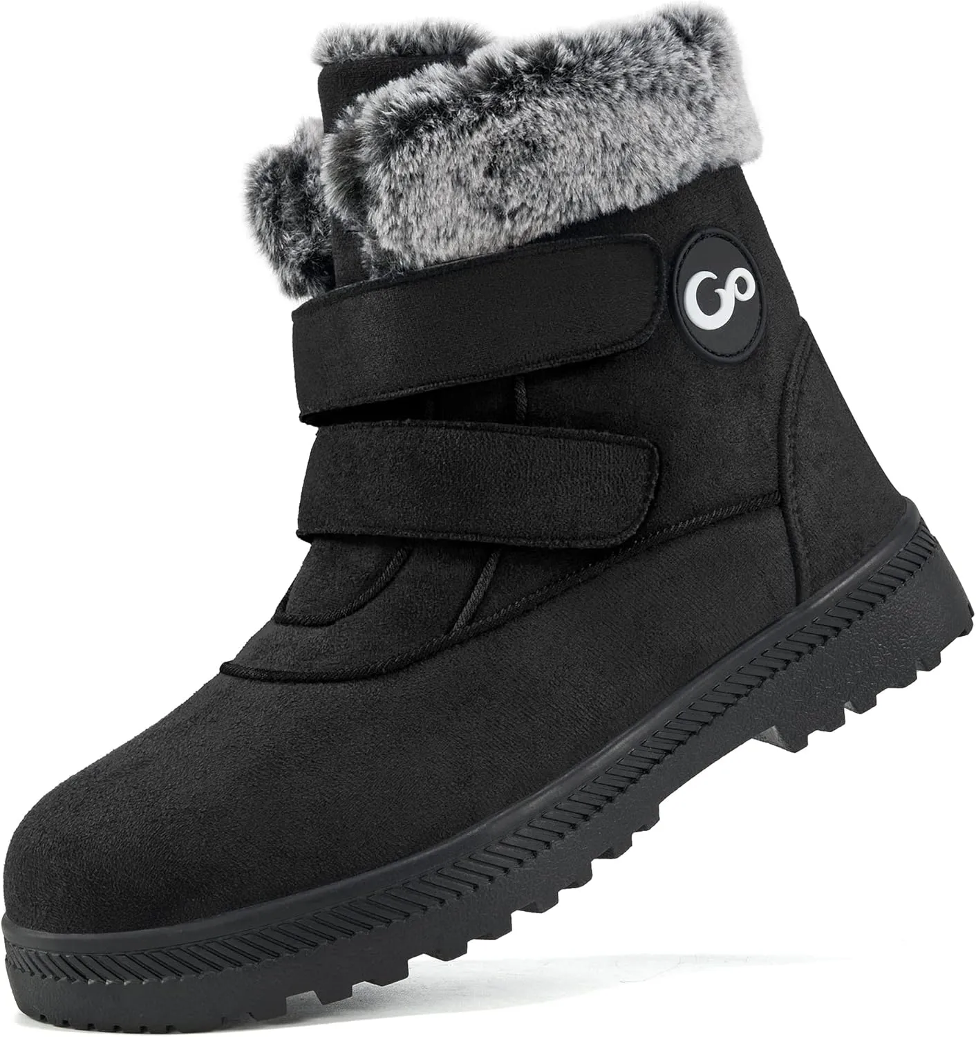 FUDYNMALC Women Winter Snow Boots: Warm Fur Lined Womens Ankle Booties - Comfortable Walking Outdoor Boot Cute