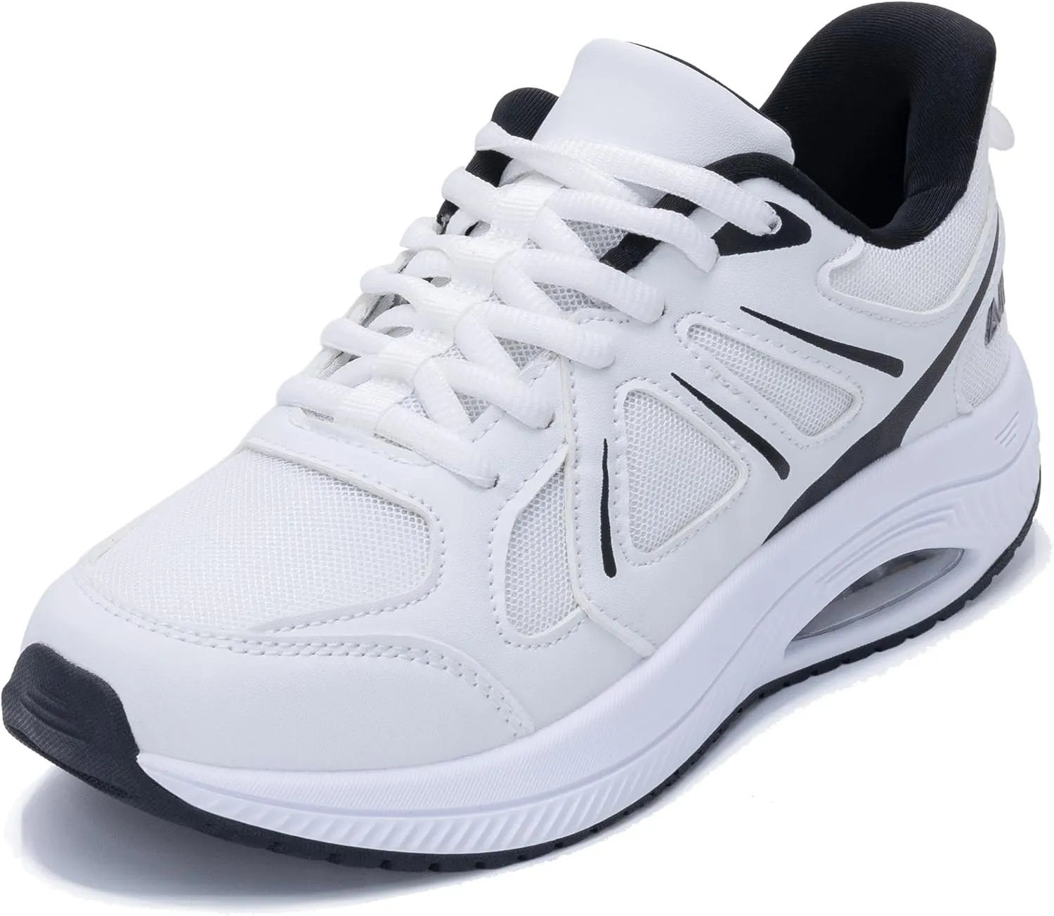 GANNOU Women Arch Support Walking Shoes Orthotic Sneakers for Plantar Fasciitis Air Tennis Shoes