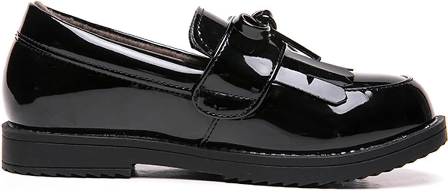 Girl's British Style School Uniform Shoes Princess Performance Oxford Shoes