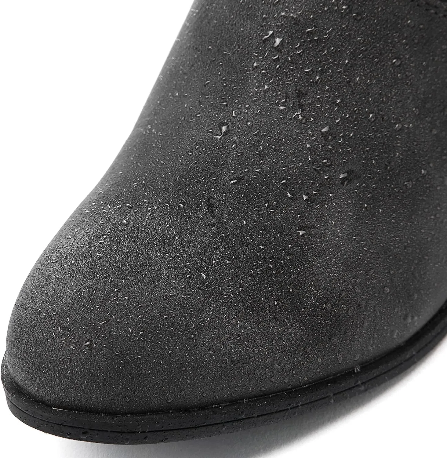 GLOBALWIN Women's Mid Calf Western Cowboy Boots Comfortable Cowgirl Boots for Women With Zipper Chunky Low Heel