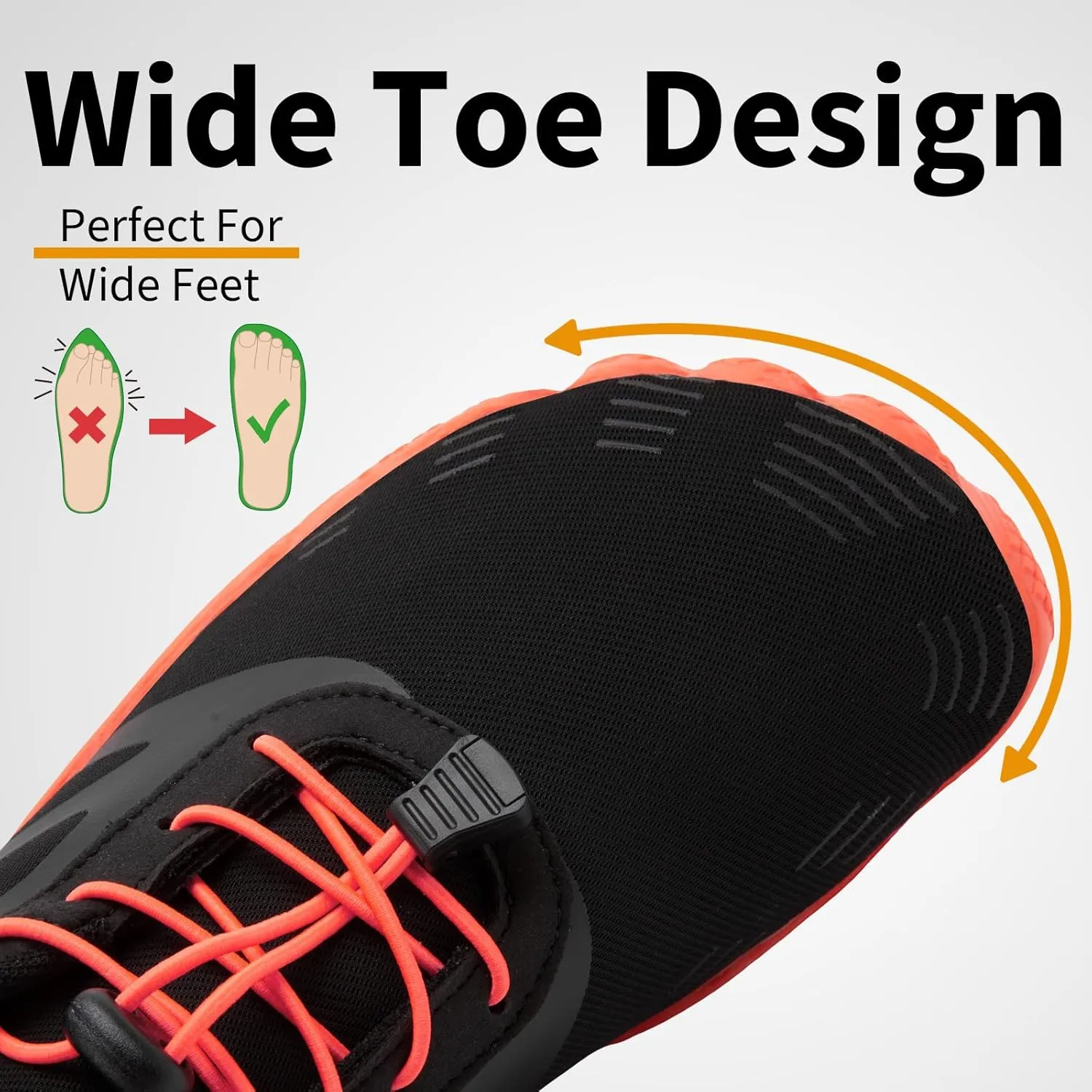 Grand Attack Barefoot Shoes Women Wide Toe Box Zero Drop Wrestling Weightlifting Gym Fitness Shoes Breathable Lightweight