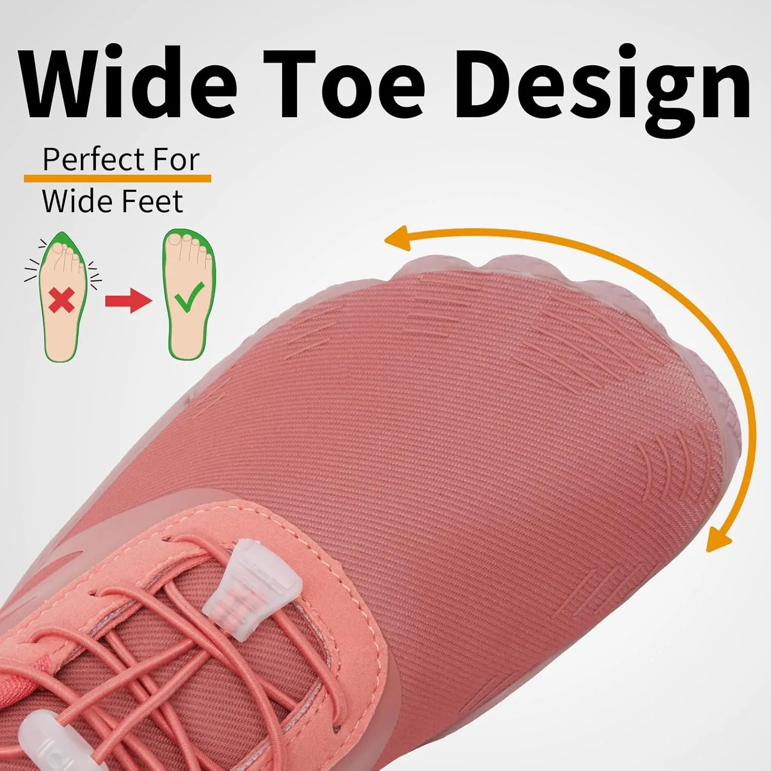 Grand Attack Barefoot Shoes Women Wide Toe Box Zero Drop Wrestling Weightlifting Gym Fitness Shoes Breathable Lightweight