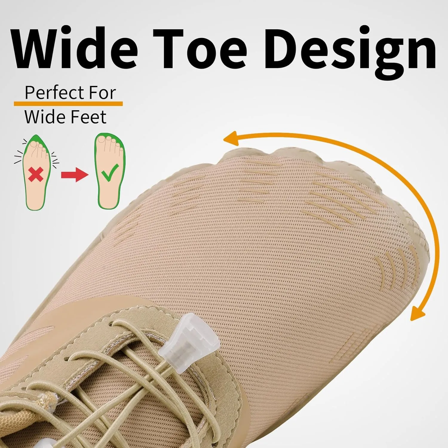 Grand Attack Barefoot Shoes Women Wide Toe Box Zero Drop Wrestling Weightlifting Gym Fitness Shoes Breathable Lightweight