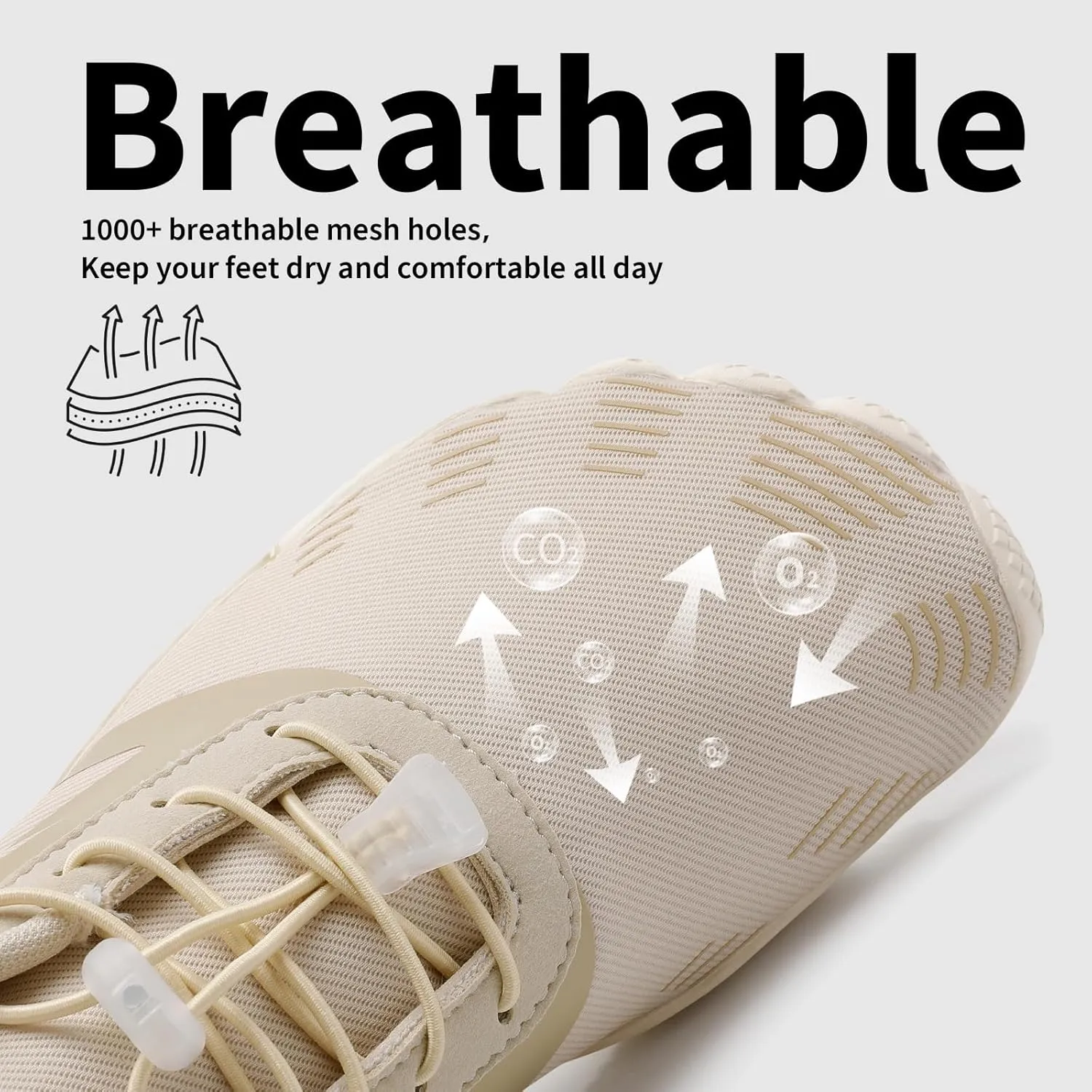 Grand Attack Barefoot Shoes Women Wide Toe Box Zero Drop Wrestling Weightlifting Gym Fitness Shoes Breathable Lightweight