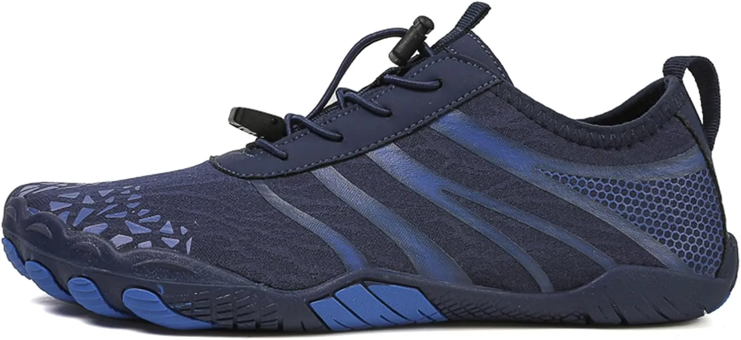 Grounded Footwear for Women Men Lightweight Breathable Non-Slip Athletic Footwear,Wide Toe & Non-Slip Barefoot Shoes Swimming Surf Hiking Walking Quick Dry Water Shoes.Outdoor Casual Comfort Wear