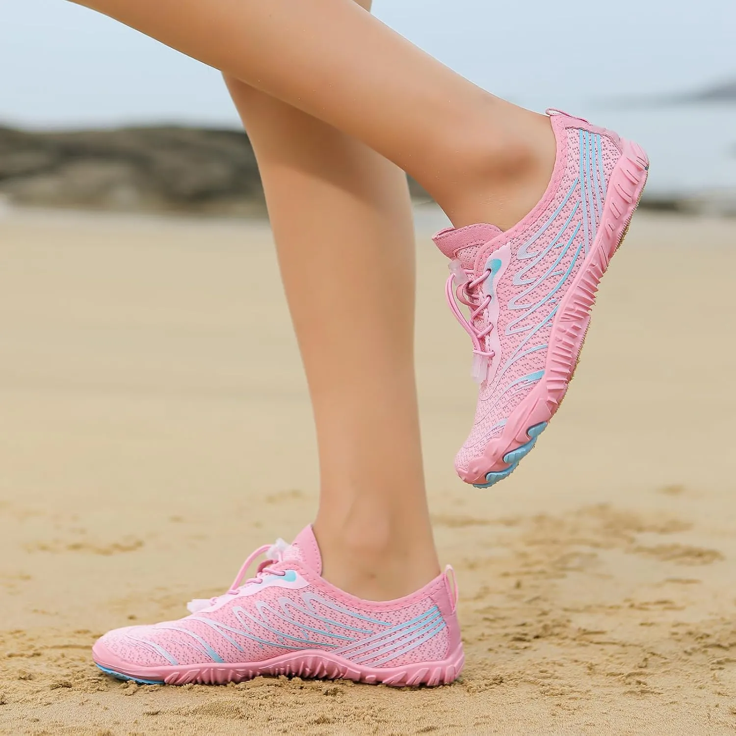 Grounding Shoes with Copper Barefoot Footwear Hike for Womens Mens Soft Trail Running Healthy & Non-Slip Water Beach Aqua Socks Wide Swim Outdoor Anti Slip Pool Hiking Kayaking Diving Surfing