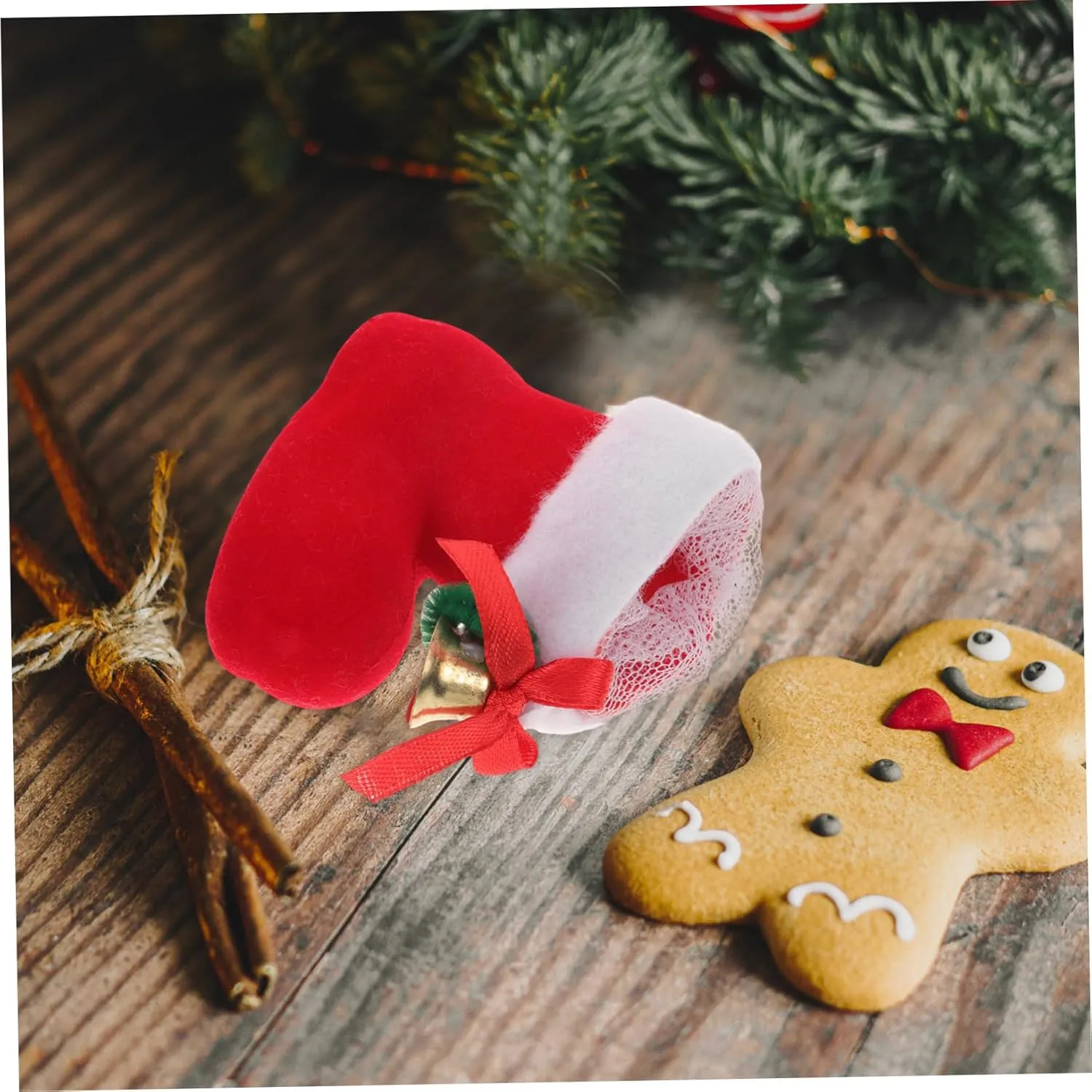 Hanging Shoes Containers 8pcs Christmas Decor Little Stockings Christmas