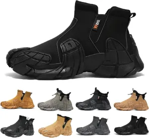 High Top Mens Hiking Shoes Casual Shoes Sneakers Sneakers Non-Slip Outdoor Soles Hiking Shoes Snow Boots