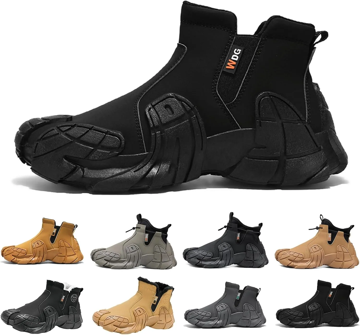 High Top Mens Hiking Shoes Casual Shoes Sneakers Sneakers Non-Slip Outdoor Soles Hiking Shoes Snow Boots