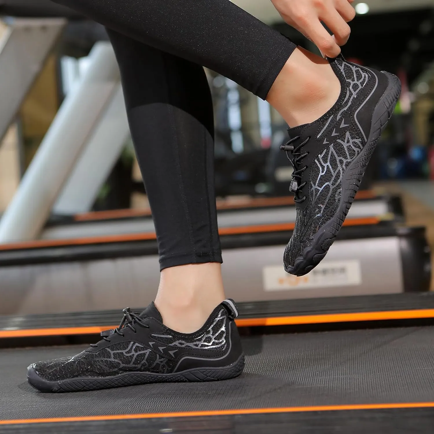 Hike Barefoot Shoes for Women Men Pro Wide Toe Box Healthy & Non-Slip Barefoot Shoes Athletic Outdoor Hiking Shoes Lightweight Breathable Grounded Footwear Sneaker Unisex