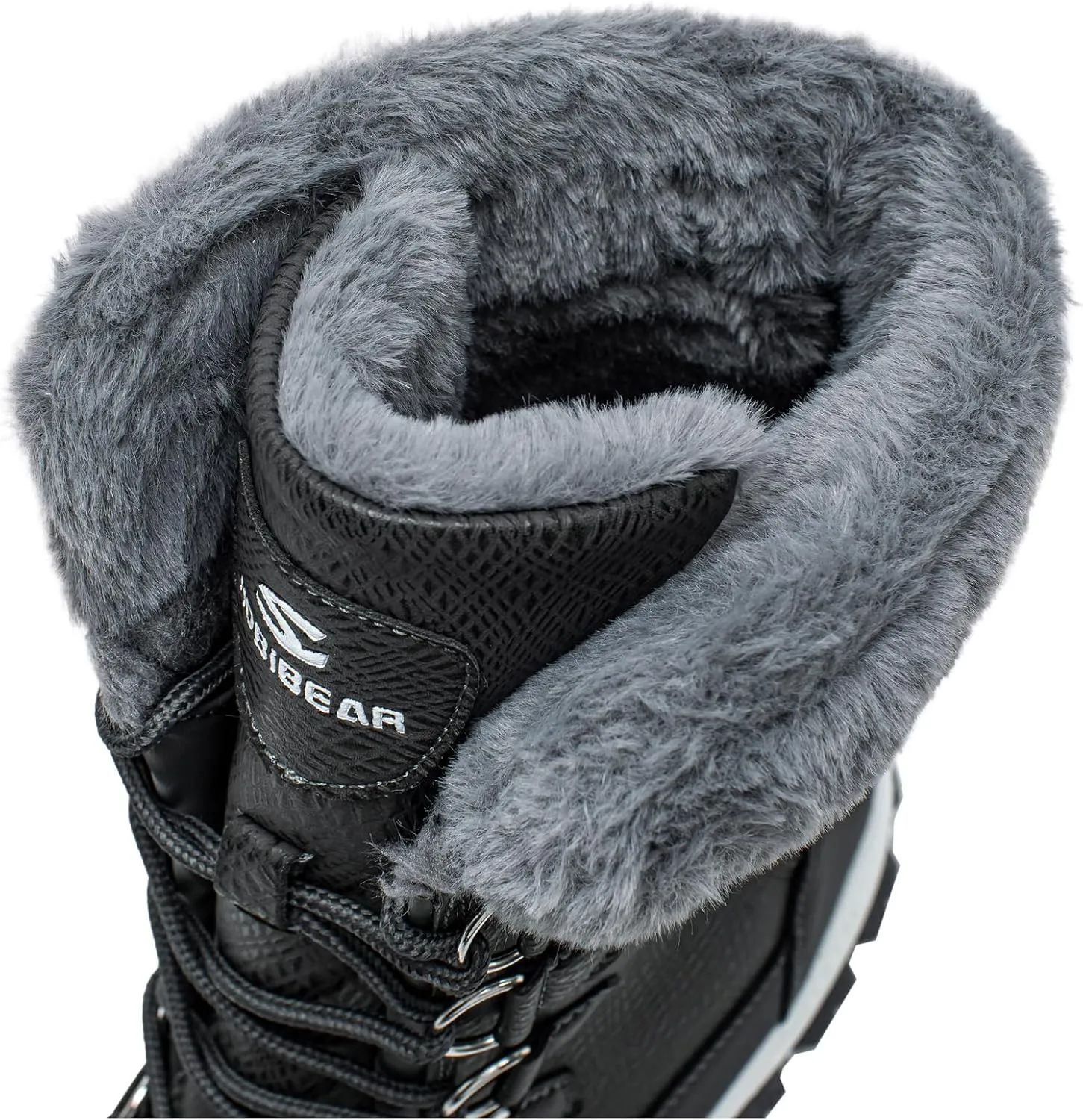 HOBIBEAR Women's Winter Snow Boots Waterproof Lightweight Warm Faux Fur Lined Mid-Calf Booties