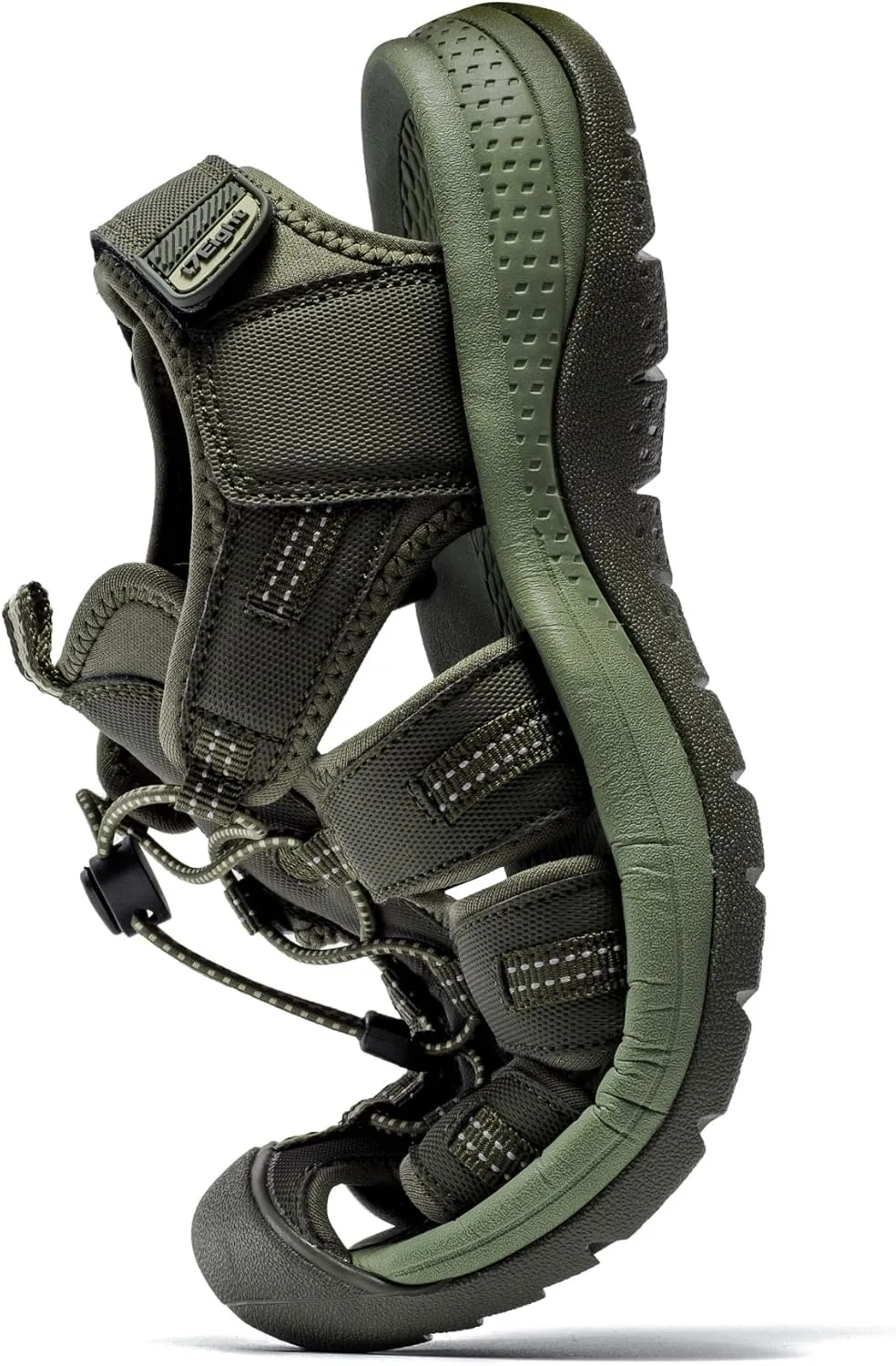 i78 Mens Athletic Hiking Sandals Closed Toe Outdoor Sport Sandals for Trail Beach Walking Waterproof Lightweight Casual