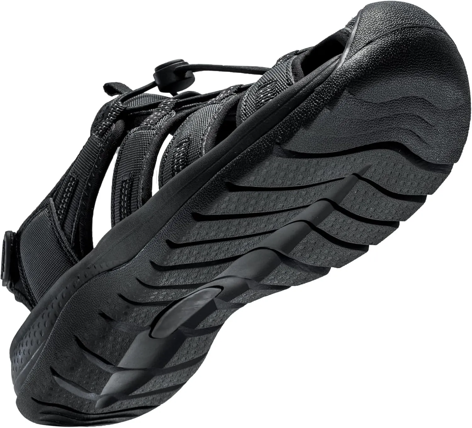 i78 Mens Athletic Hiking Sandals Closed Toe Outdoor Sport Sandals for Trail Beach Walking Waterproof Lightweight Casual