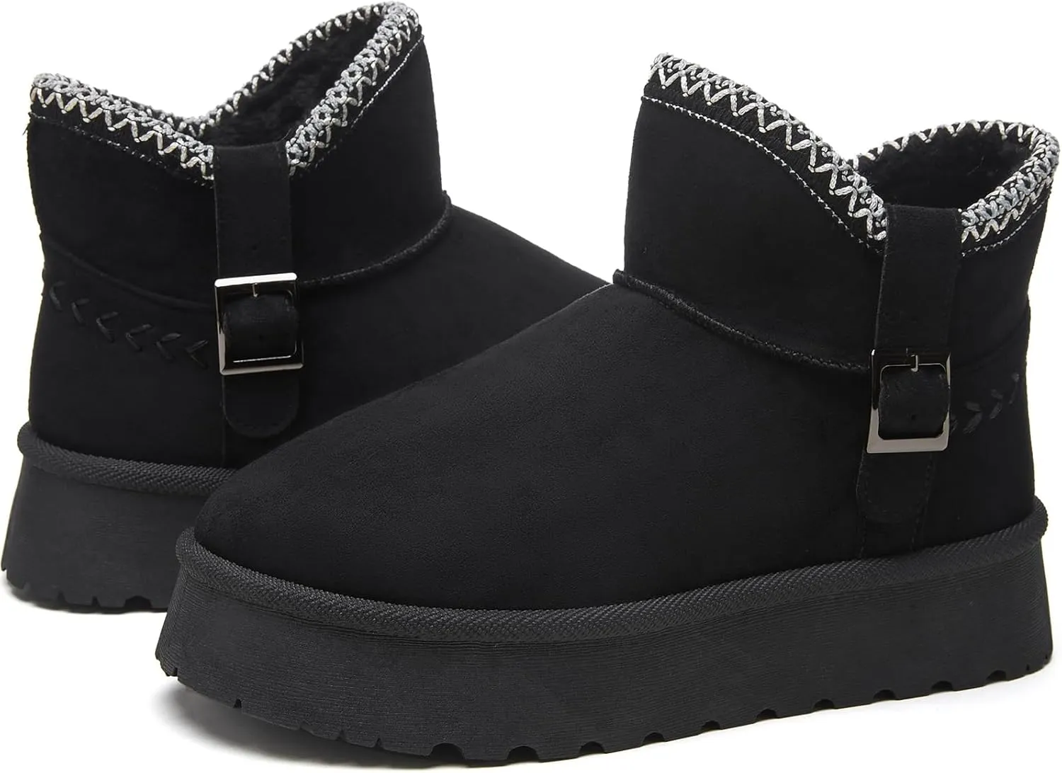 Iarus Womens Snow Boots Winter Boots for Womens Fur Lined Boots Comfortable Warm Booties for Outdoor