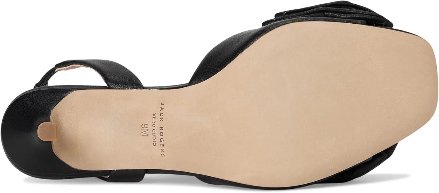 Jack Rogers Women's Eloise Bow Slingback Heeled Sandal
