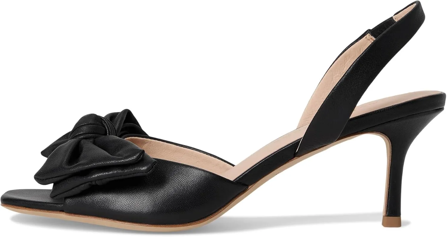 Jack Rogers Women's Eloise Bow Slingback Heeled Sandal