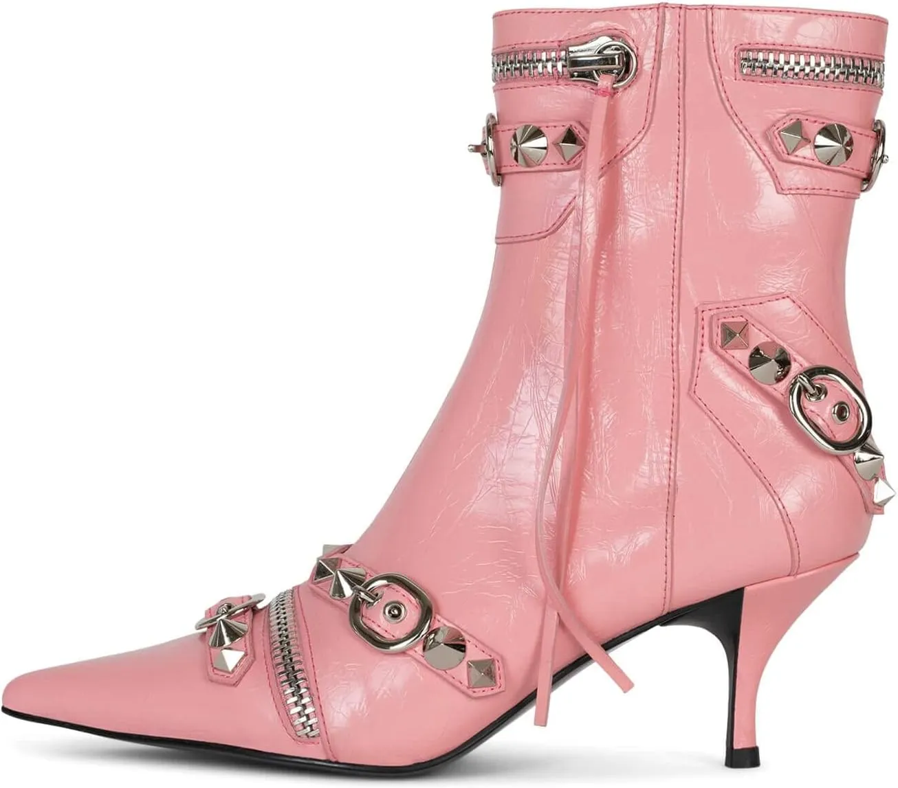 Jeffrey Campbell ALT-Rock Boots Black Silver