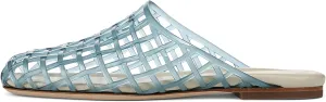 Jelly Shoes for Women Slip on Jelly Mesh Slides Comfortable Closed Toe Jelly Flats Sandals Jelly Summer Beach Slippers