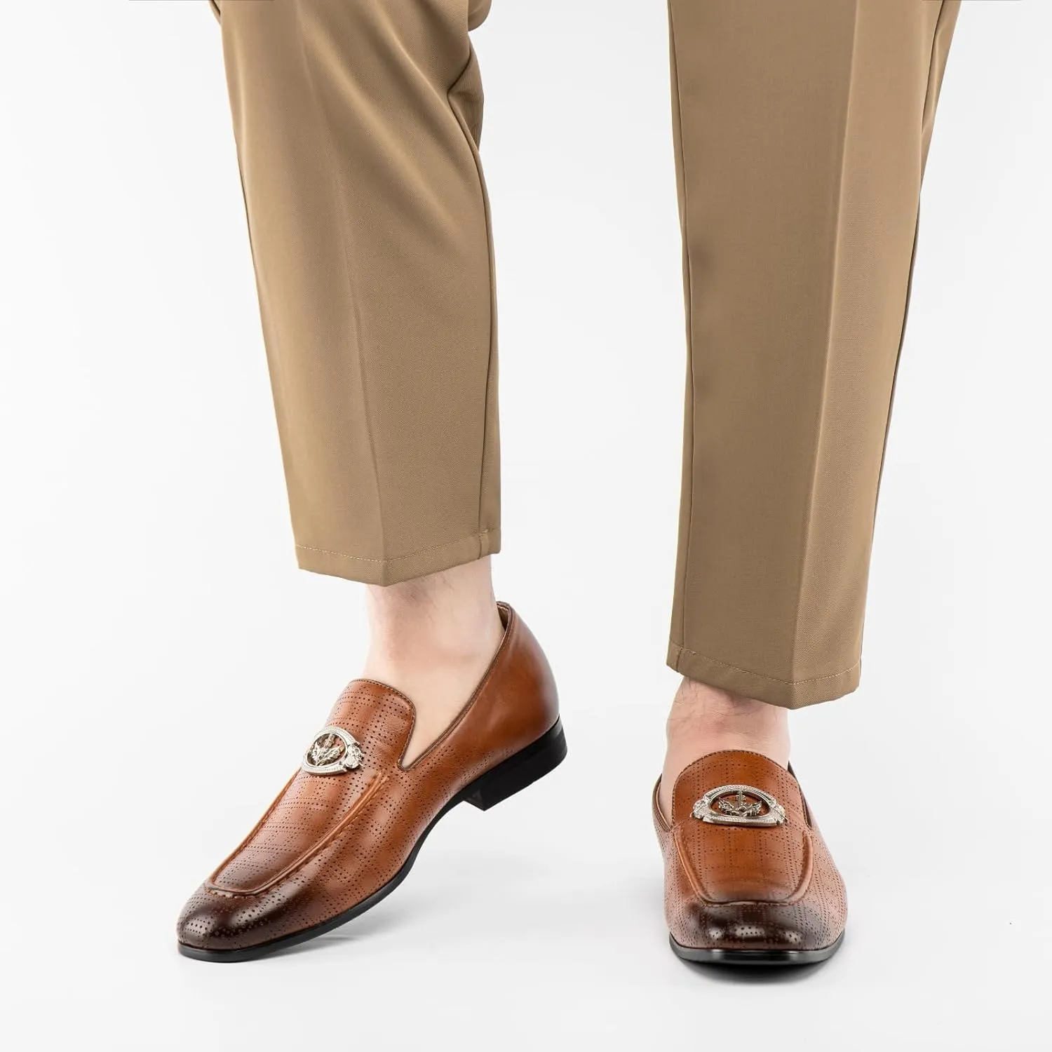 JITAI Men's Casual & Dress Slip-On Loafers - Luxury Fashion Business Prom Shoes