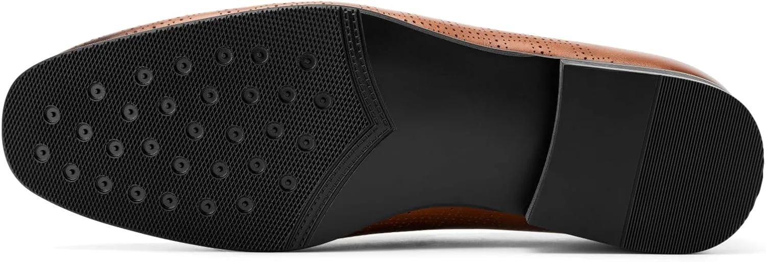 JITAI Men's Casual & Dress Slip-On Loafers - Luxury Fashion Business Prom Shoes