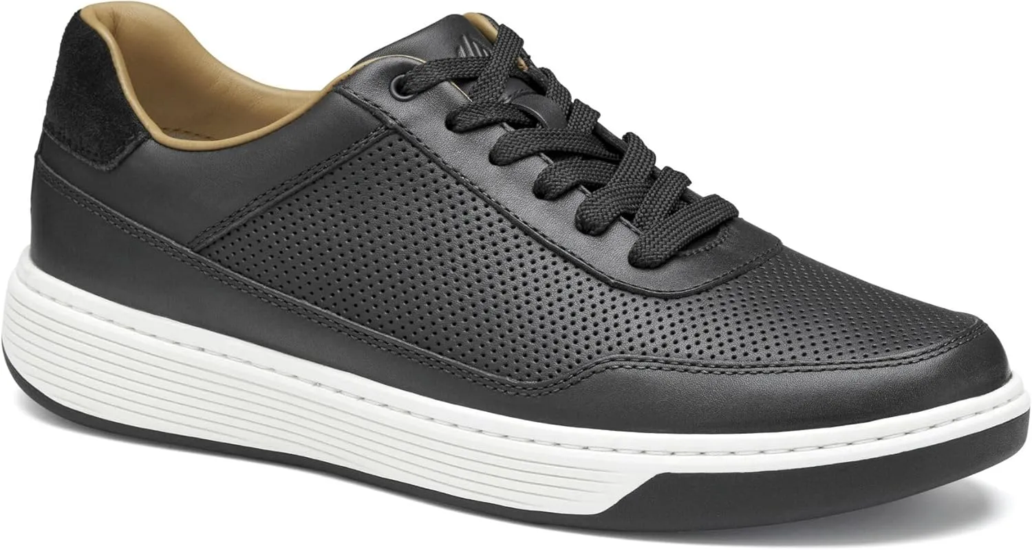 Johnston & Murphy Men’s Dawson Perfed U-Throat Shoes, Men’s Casual Shoes, Rubber Sole Sneakers for Men