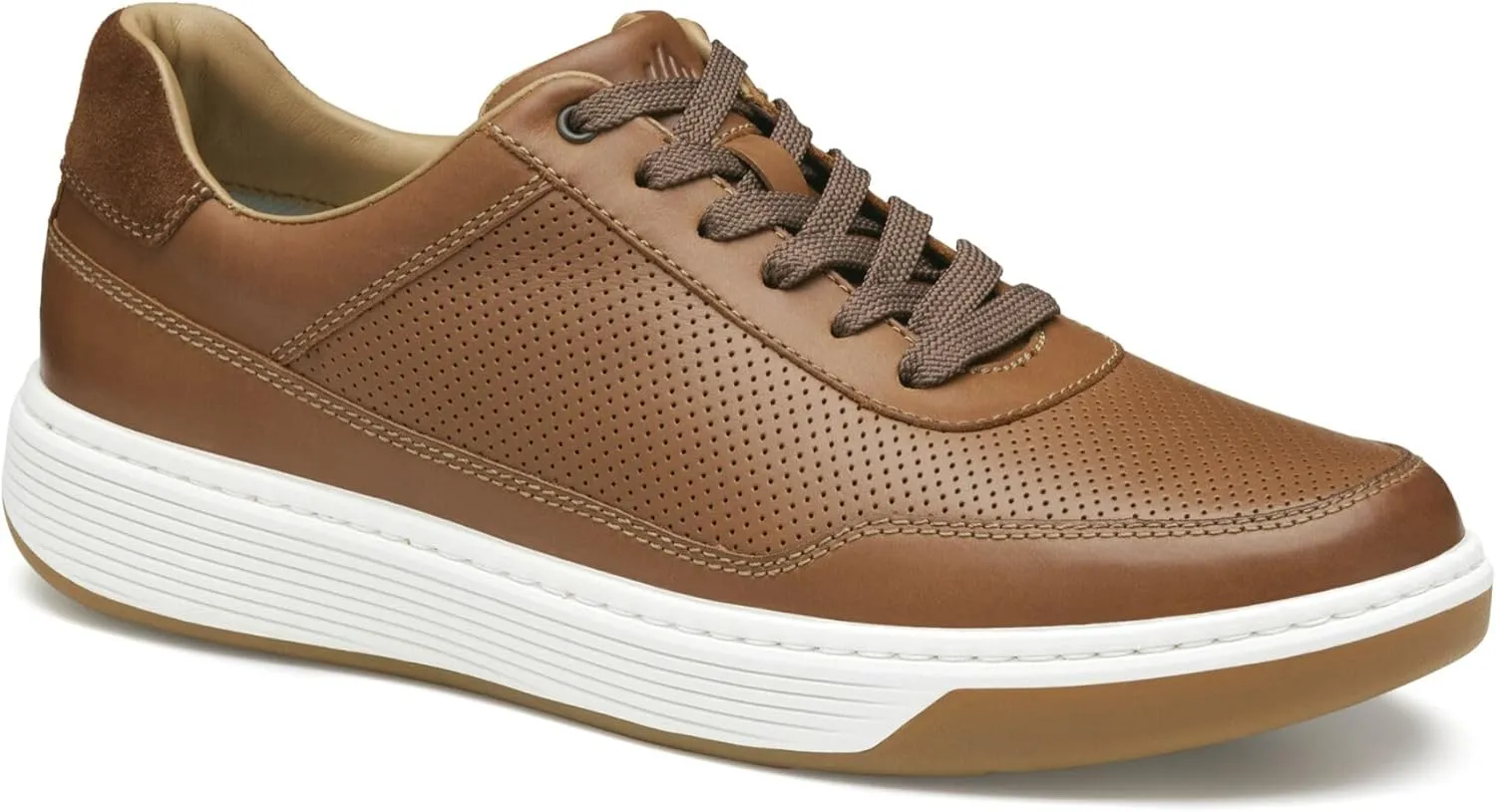 Johnston & Murphy Men’s Dawson Perfed U-Throat Shoes, Men’s Casual Shoes, Rubber Sole Sneakers for Men