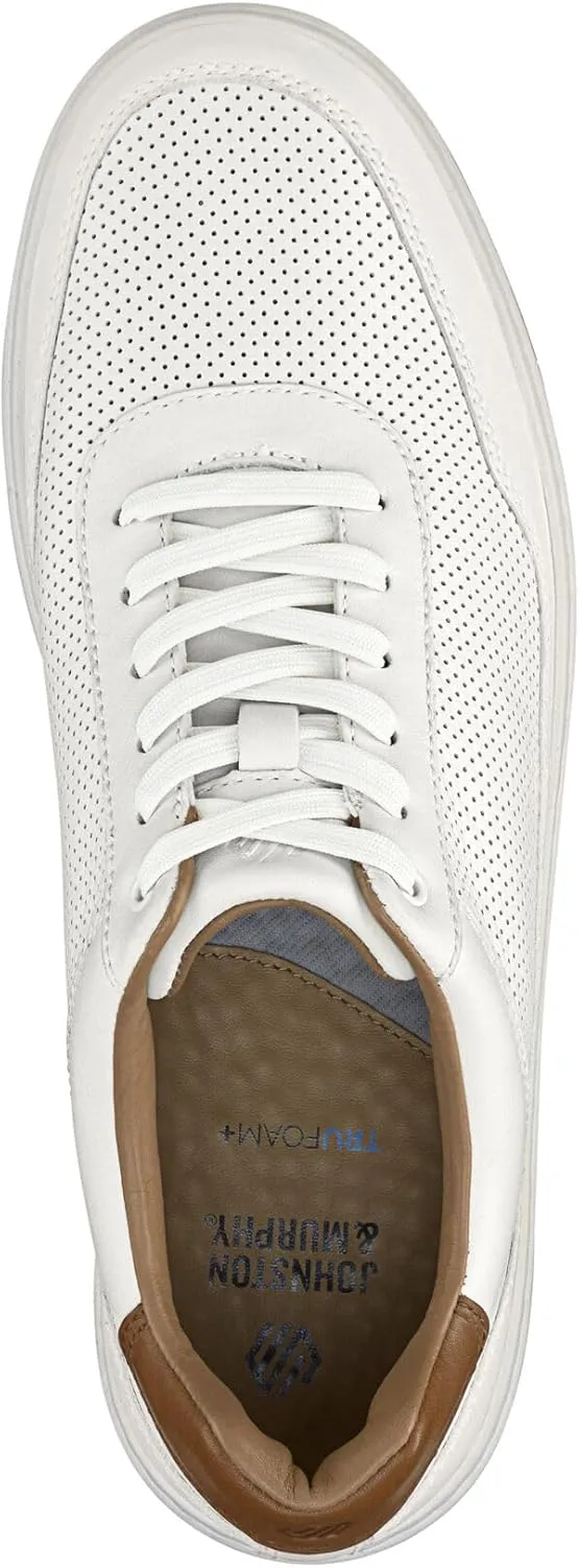 Johnston & Murphy Men’s Dawson Perfed U-Throat Shoes, Men’s Casual Shoes, Rubber Sole Sneakers for Men