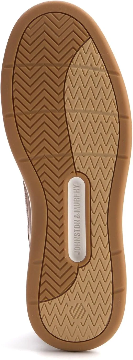 Johnston & Murphy Men’s Dawson Perfed U-Throat Shoes, Men’s Casual Shoes, Rubber Sole Sneakers for Men