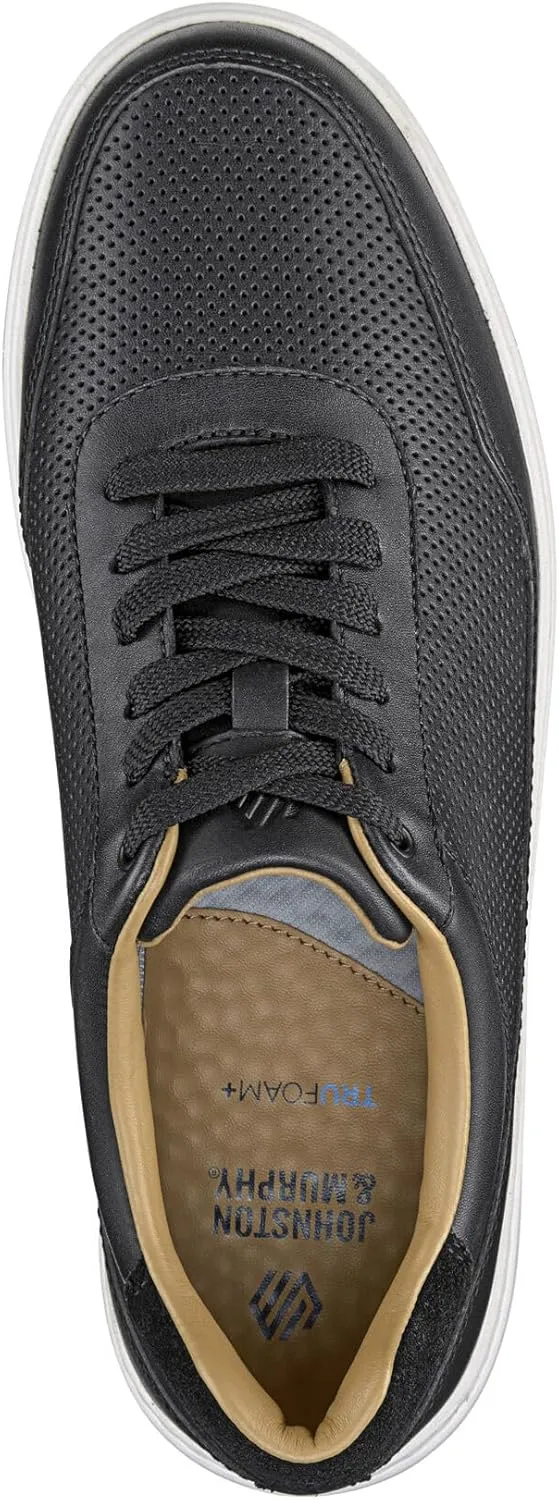 Johnston & Murphy Men’s Dawson Perfed U-Throat Shoes, Men’s Casual Shoes, Rubber Sole Sneakers for Men