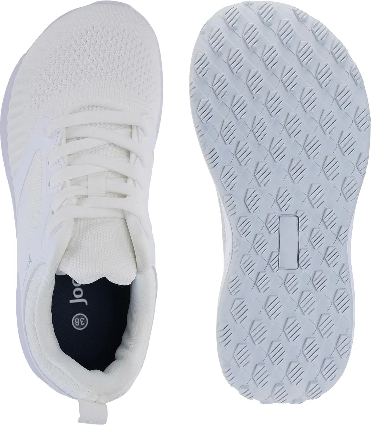 Joomra Women's Wide Toe Box Walking Shoes | Wide Athletic Tennis Sneakers | Rubber Outsole