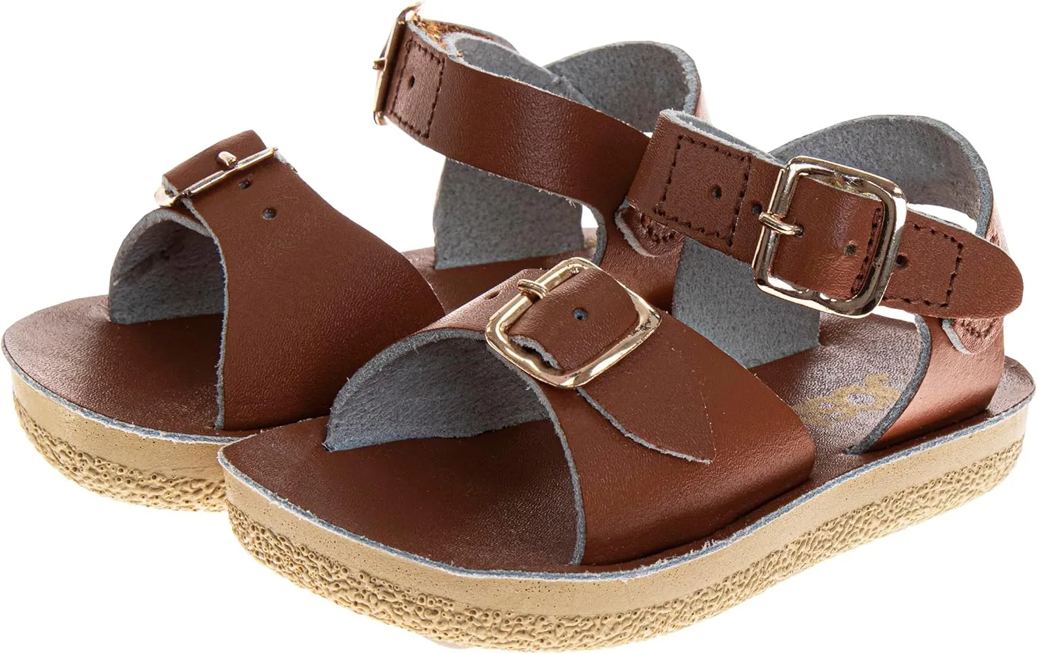 Josmo Girls Sandals Buckle Open Toe Summer Beach Wedding Shoes for Kids (sizes 6-10 Toddler / 11-12 Little Kid)