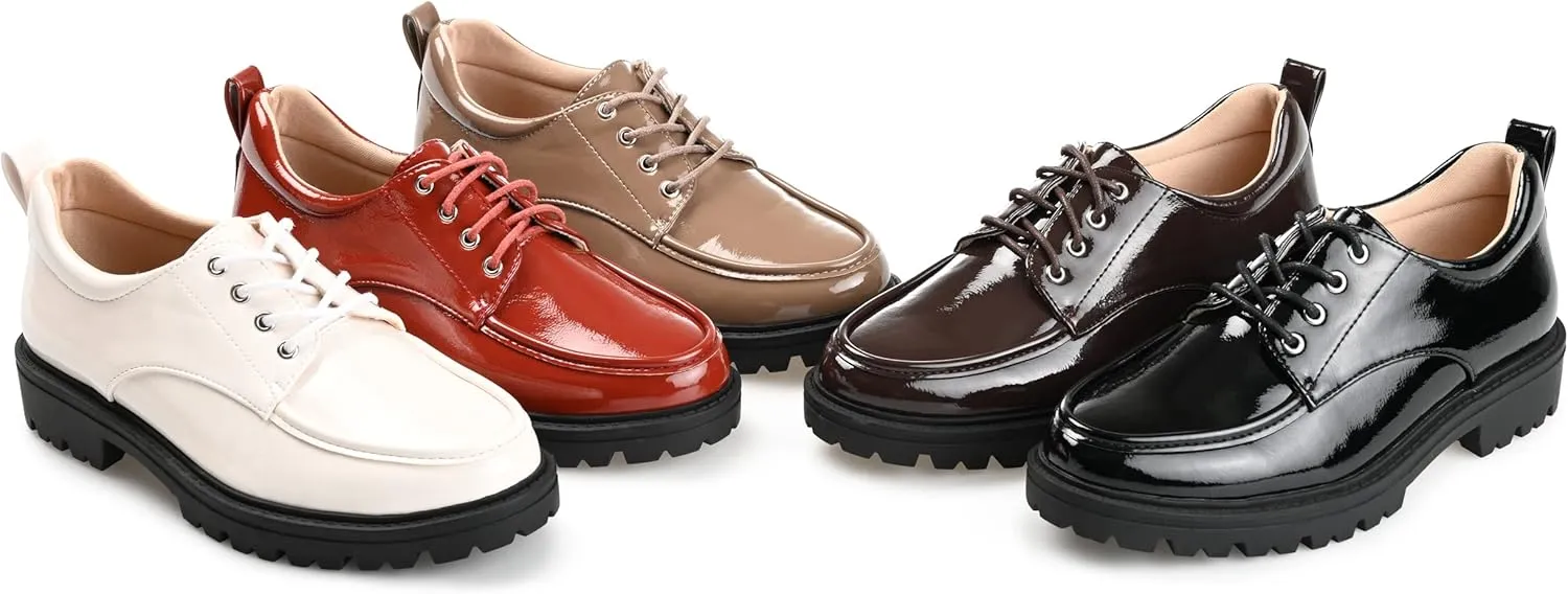 Journee Collection Women's Zina Oxford Flat