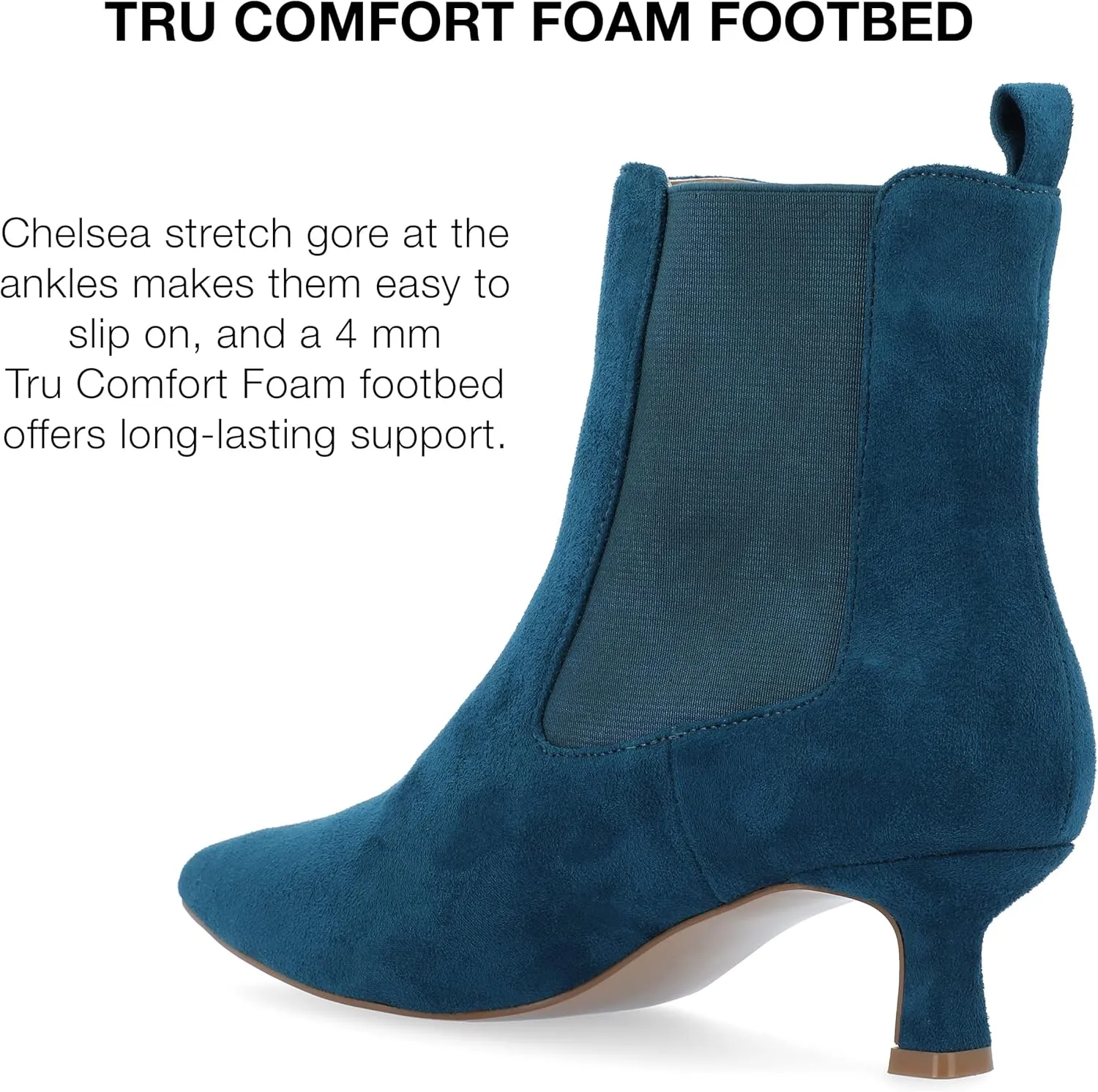 Journee Women's Comfort Foam Tenlee Booties