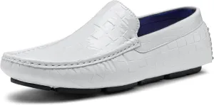 Jousen Men's Loafers Casual Slip On Shoes Soft Penny Loafers for Men Lightweight Driving Boat Shoes