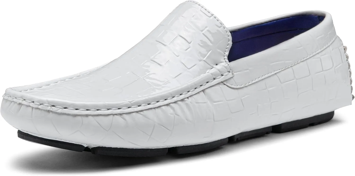 Jousen Men's Loafers Casual Slip On Shoes Soft Penny Loafers for Men Lightweight Driving Boat Shoes