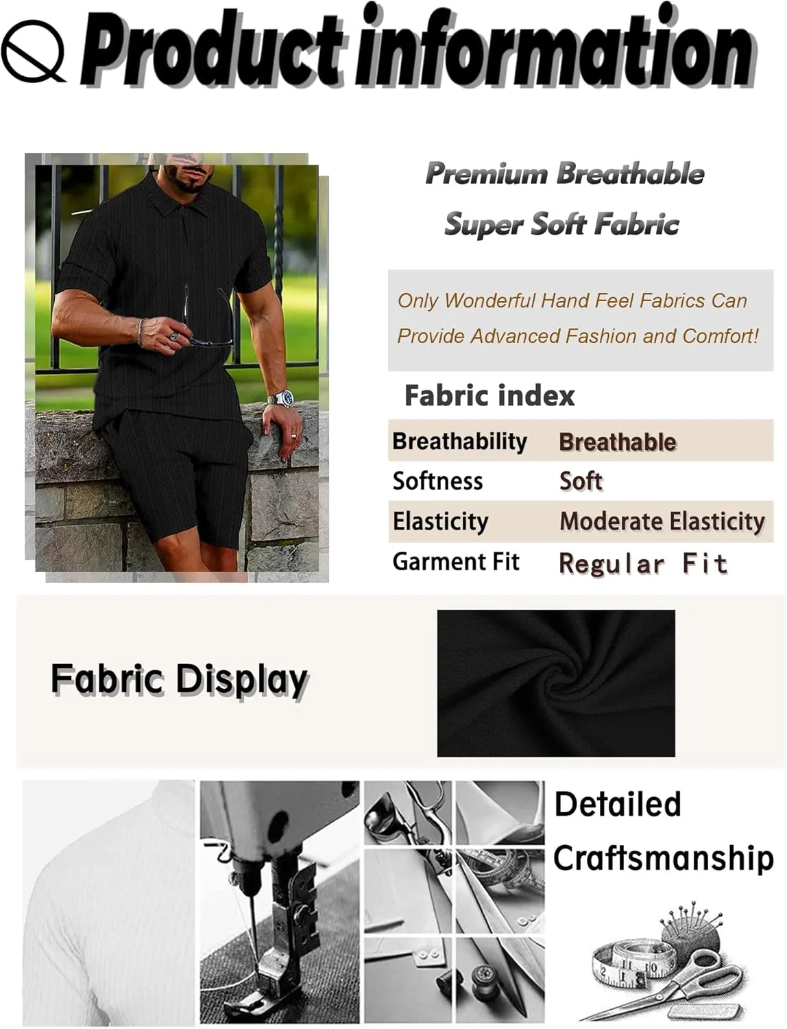 JoZorro Mens Polo Shirts and Shorts Set Tracksuit Fashion Casual Summer 2 Piece Outfits for Men
