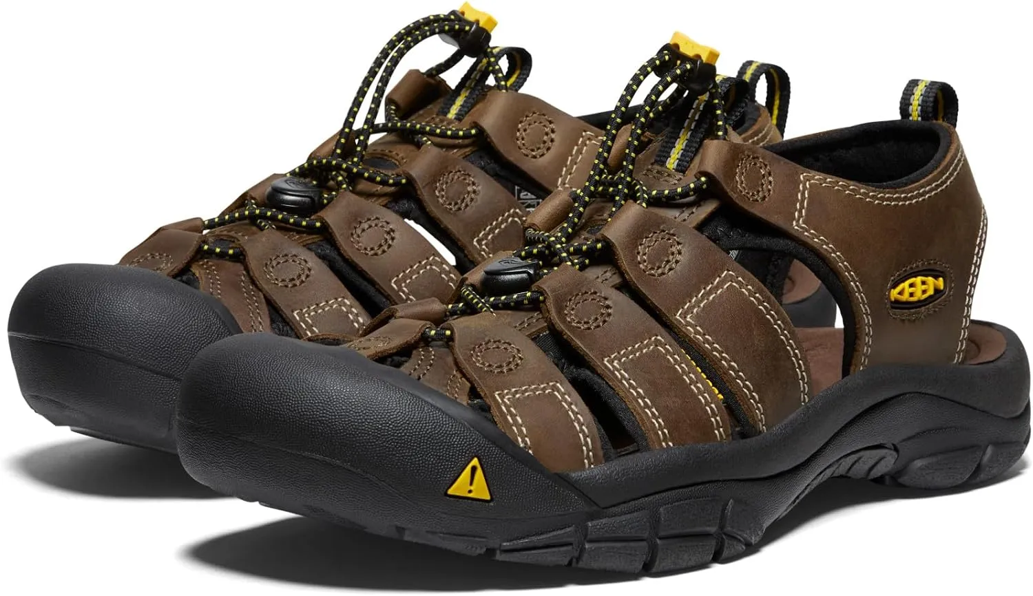 KEEN Men's Newport Closed Toe Comfortable Durable Leather Water Sandals