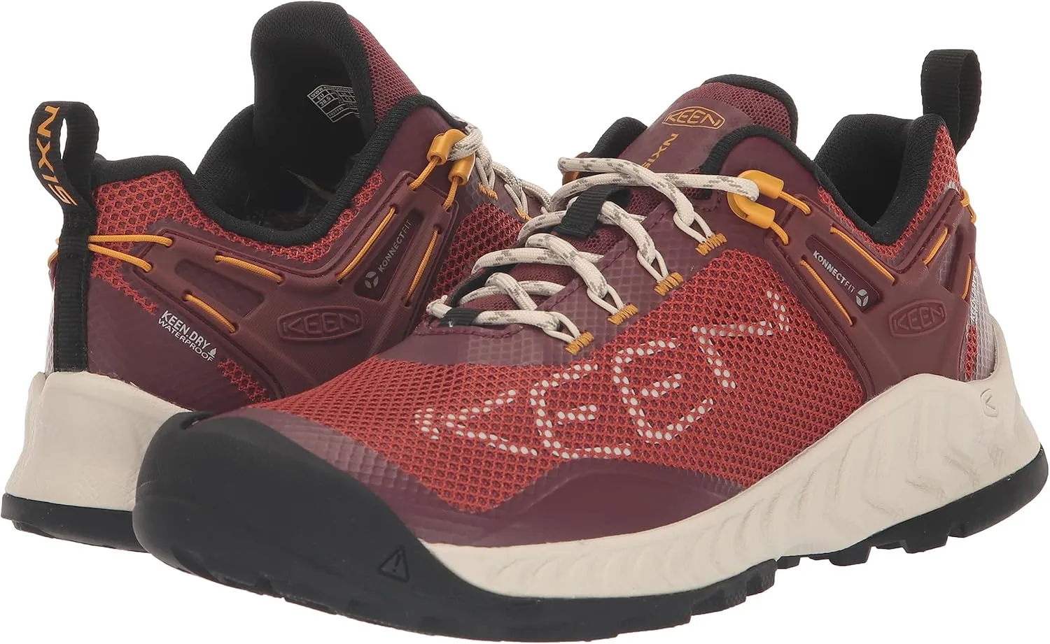 KEEN Women's Nxis Evo Low Height Waterproof Fast Packing Hiking Shoes