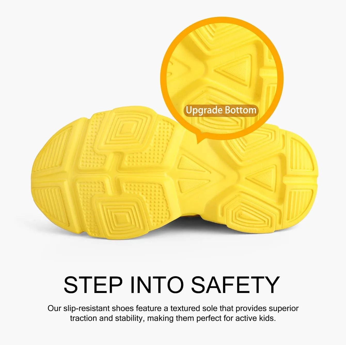 Kid Boys Girls Lightweight Breathable Sneakers Strap Athletic Tennis Shoes for Running Walking