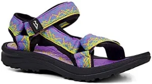 Kids Sandals - Hook & Loop Adjustable Straps Boys & Girls Flat Sandal