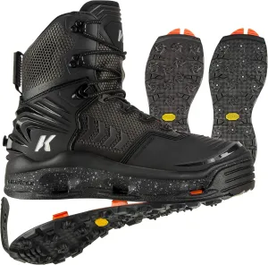 Korkers Men's Studded Vibram Soles Fishing-Wader-Boots