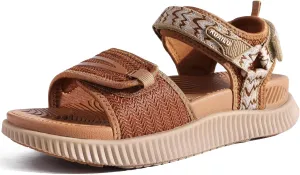 KuaiLu Womens Orthopedic Walking Sandals Ladies Recovery Sport Thick Athletic Cushion Outdoor Hiking Water Sandles Adjustable Strap Sandals with Comfortable Plantar Fasciitis Arch Support