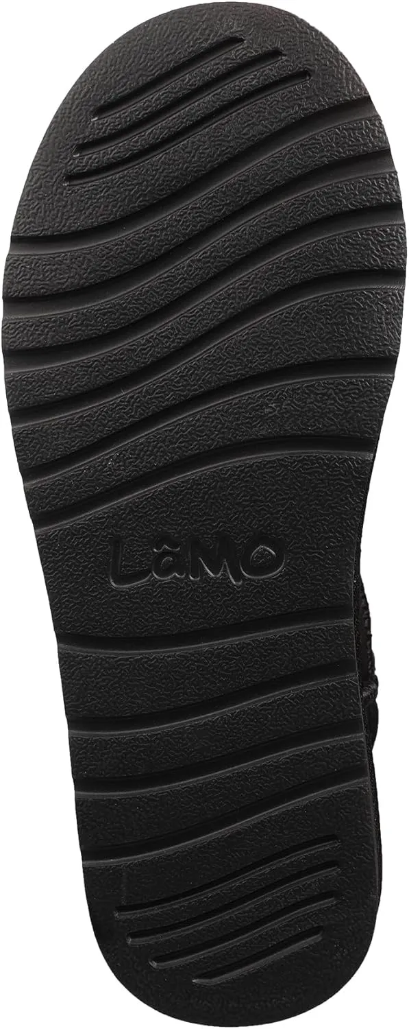 Lamo Kora Short Boots for Women -Chic Water resistant Suede Ankle Boots, Ortholite Foam Footbed with Removable Australian Sheepskin, NeverWet Stain Protection - Winter Footwear