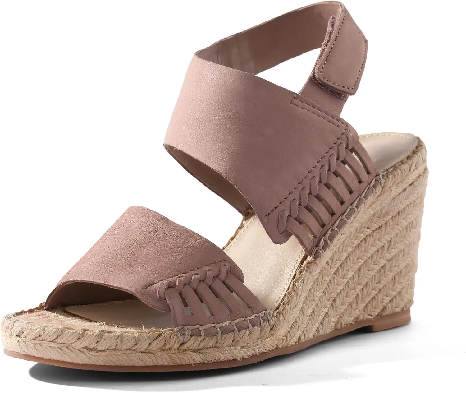 landing craft Platform Wedge Sandals for Women,Magenta Gold Red Black Yellow Espadrille Womens Wedge Sandals Open Toe Ankle Strap High Heel Wedges Summer Dressy Sandals -3.4Inch
